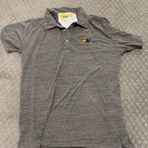 Gray Polo Shirt aviator nation size L